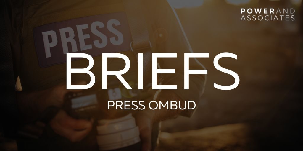 Brief - press council